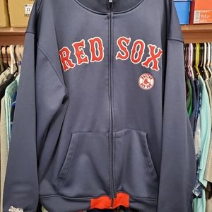 Boston red Sox jacket authentic stitches brand XL